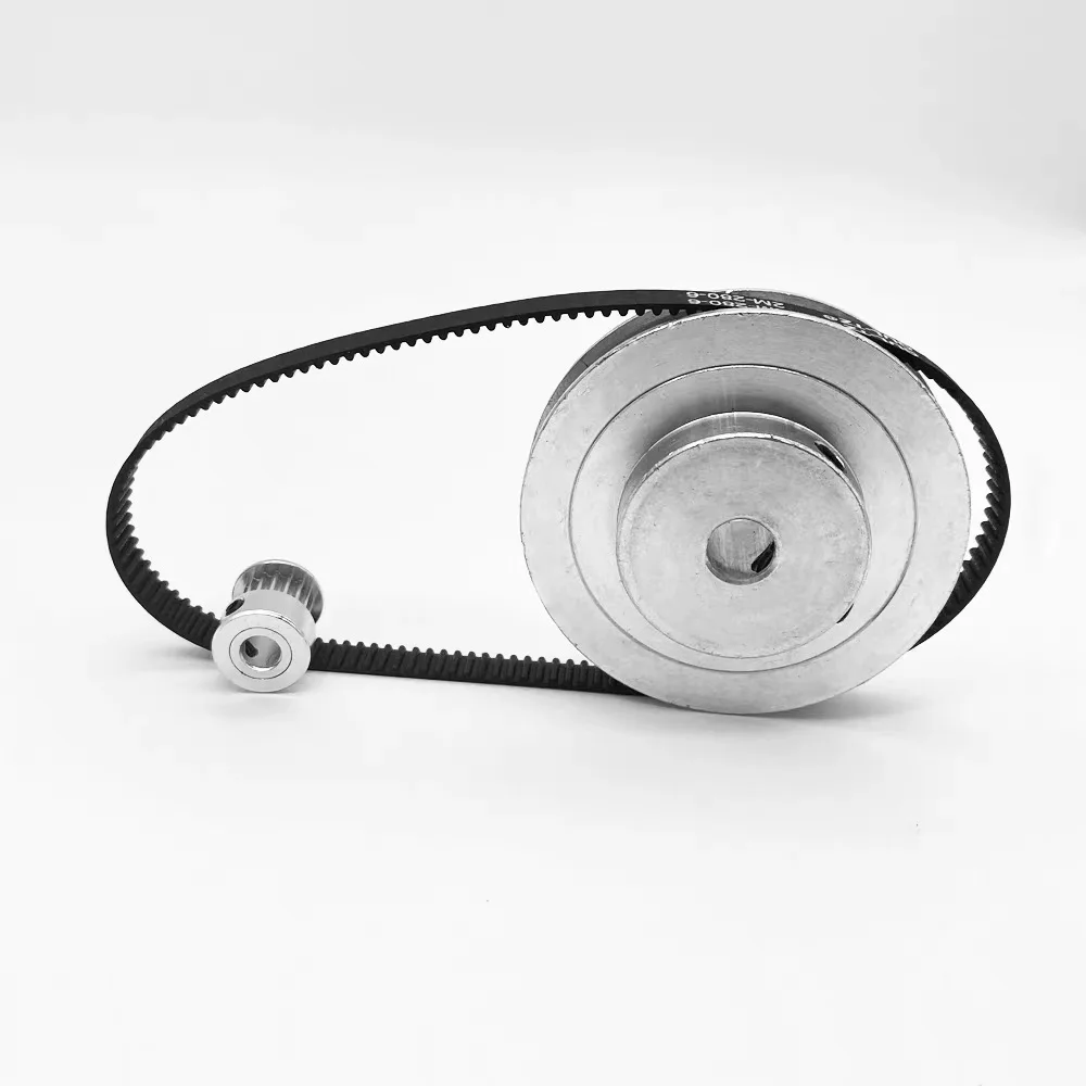 GT2 synchronous belt pulley 16/100 teeth inner hole 3-25mm 1:6 belt width 6mm standard tensioner wheel American standard