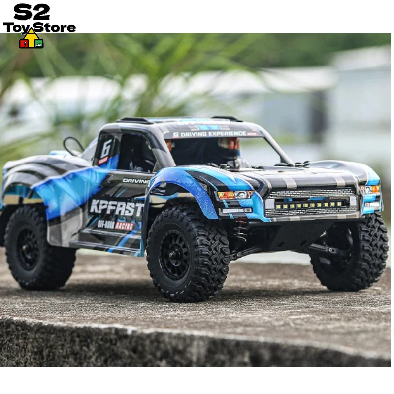 KF17 1:12 Scale High-Speed 4WD RC Car Short Course Rally Drift Off-Road Vehicle Model Toy for Boys with FLY SKY Remote Control view 5