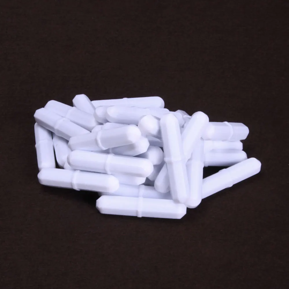 Type-B 3-10mm OD x 6-100mm Length Magnetic Stirrer Bar PTFE Mixer Stir Bars Chemical Laboratory