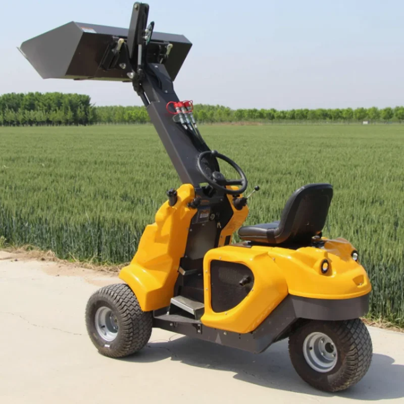 Customized Skid Steer Loader Recruit Agent Front End Loaders Fast Delivery Multifunctional Mini Skid Steer Loader