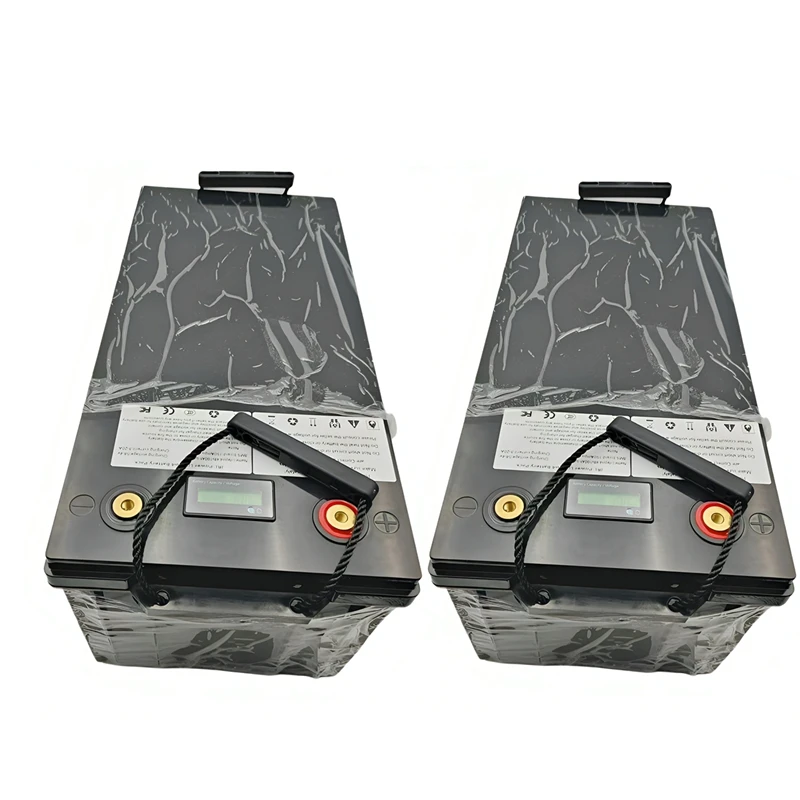 HYL Lithium 36V 100Ah Lifepo4 Battery With BMS APP For Solar System Trolling Motor Boat