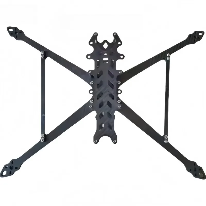 For DF-V2 9 Inch 387mm Carbon Fiber FPV Quadcopter Frame 6 Arm Drone Frame Replacement Parts