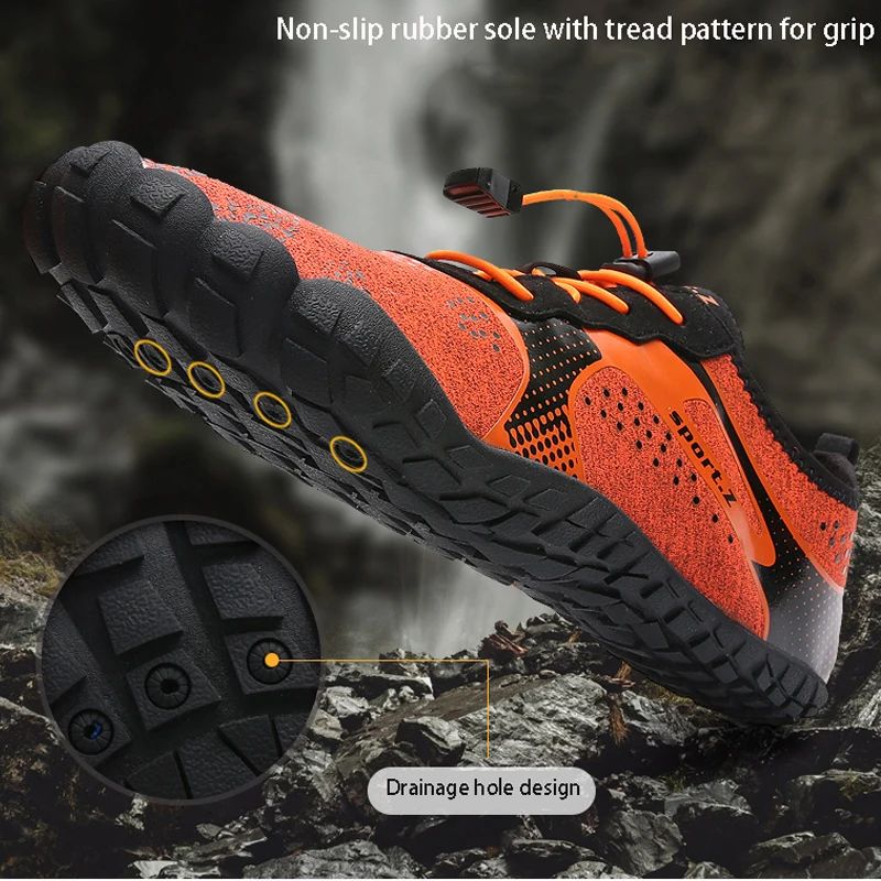 EOCENE Men Women Couple Quick-dry Swimming Beach Wading Fitness Hiking Cycling Fishing Sports Aqua Shoes Outdoor Water Sneakers