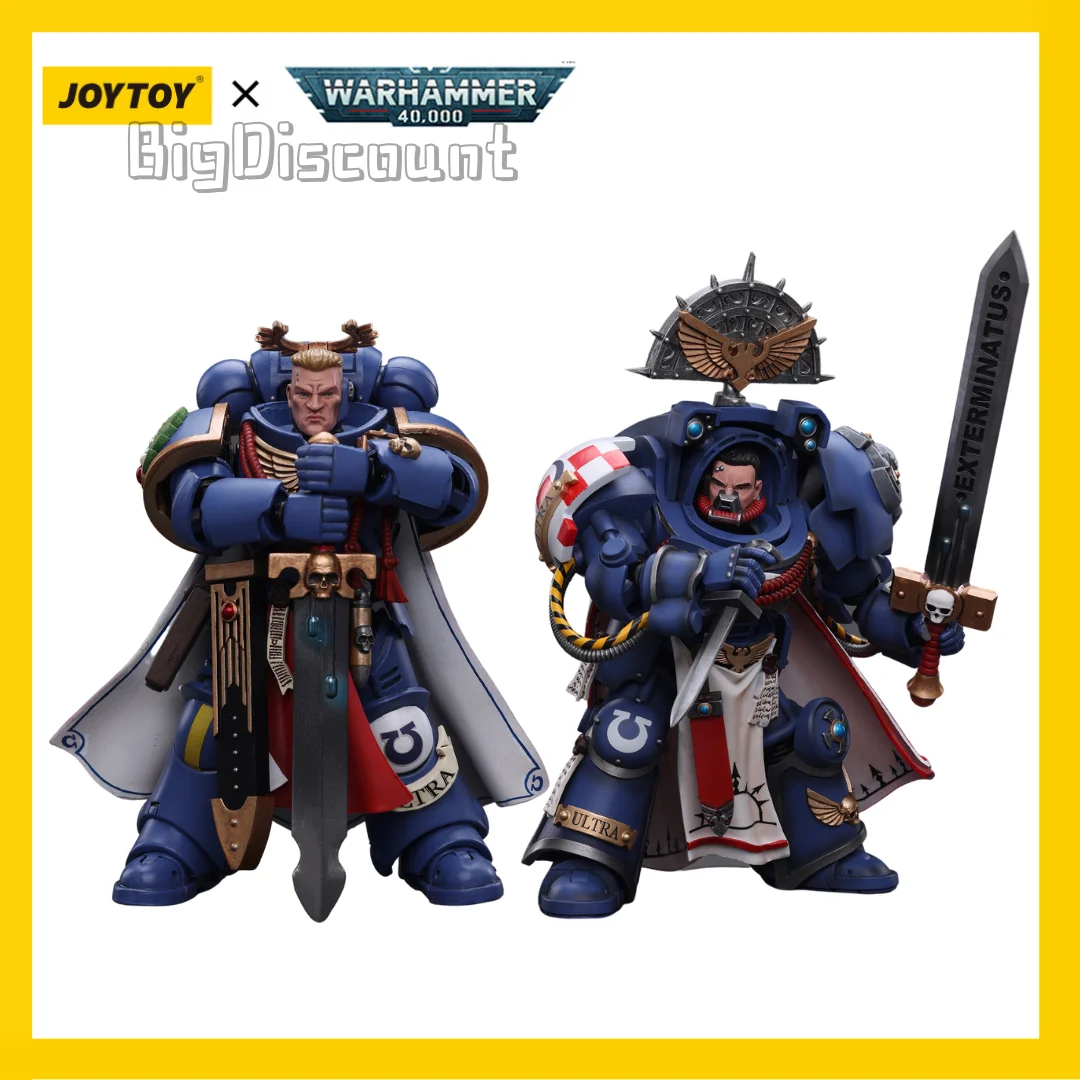 [IN STOCK] JOY TOY 40K 1/18 Action Figure Terminator Captain Anime Game Collection Military Model Free Shipping