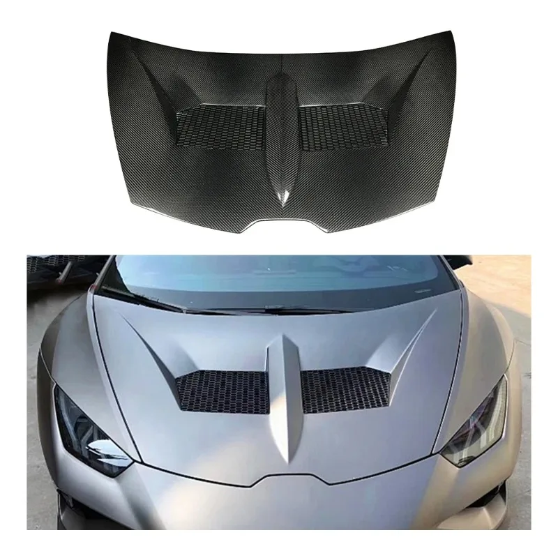 LP610 LB Dry Carbon Fiber Body Kit Engine Hood Bonnet For Lamborghini Huracan LP610 LB Style