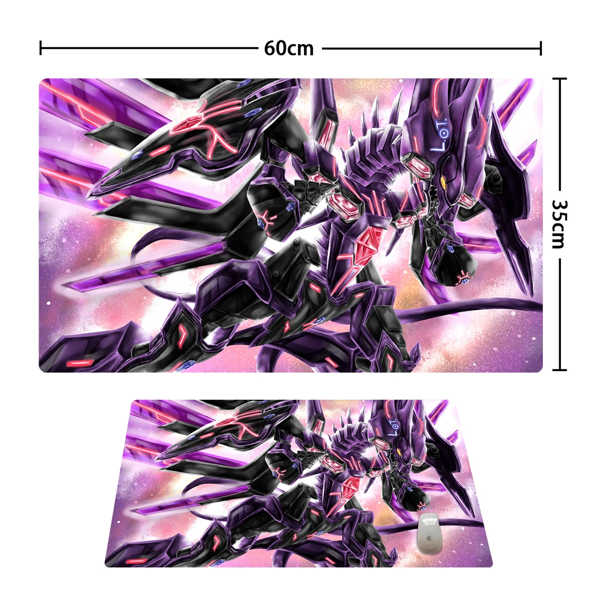 遊戯王 プレイマット タキオン 銀河眼の時空竜 ミザエル プレイマット