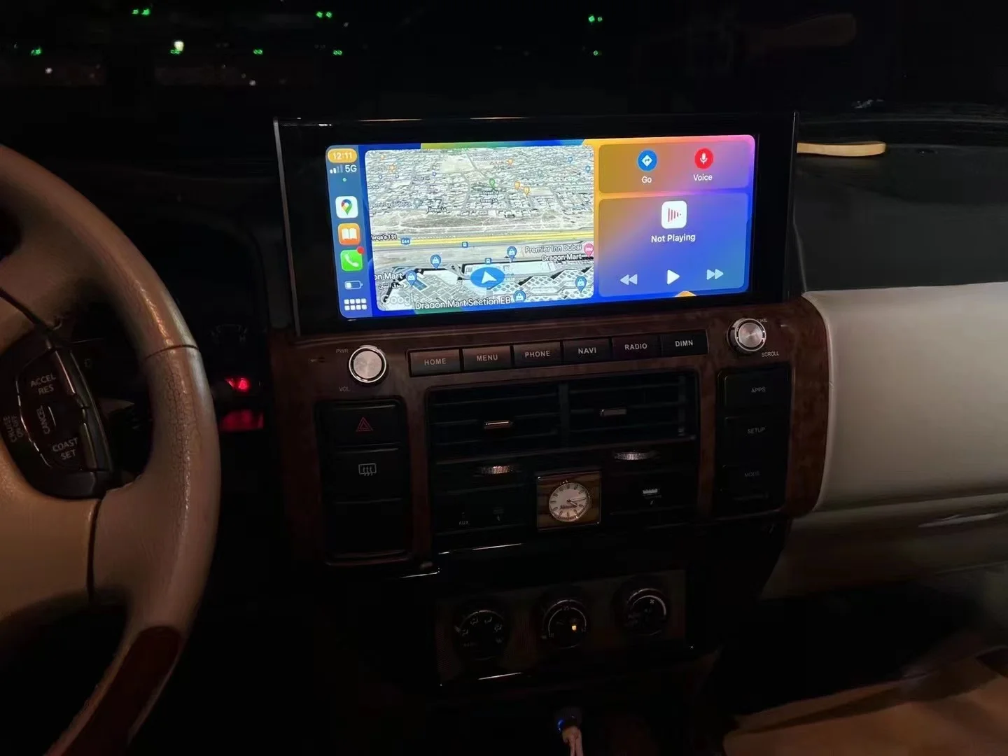 12.3Inch Car Radio Stereo Touch Screen Multimedia Player Carplay for NISSAN PATROL Y61 2006-2022 Carplay Stereo