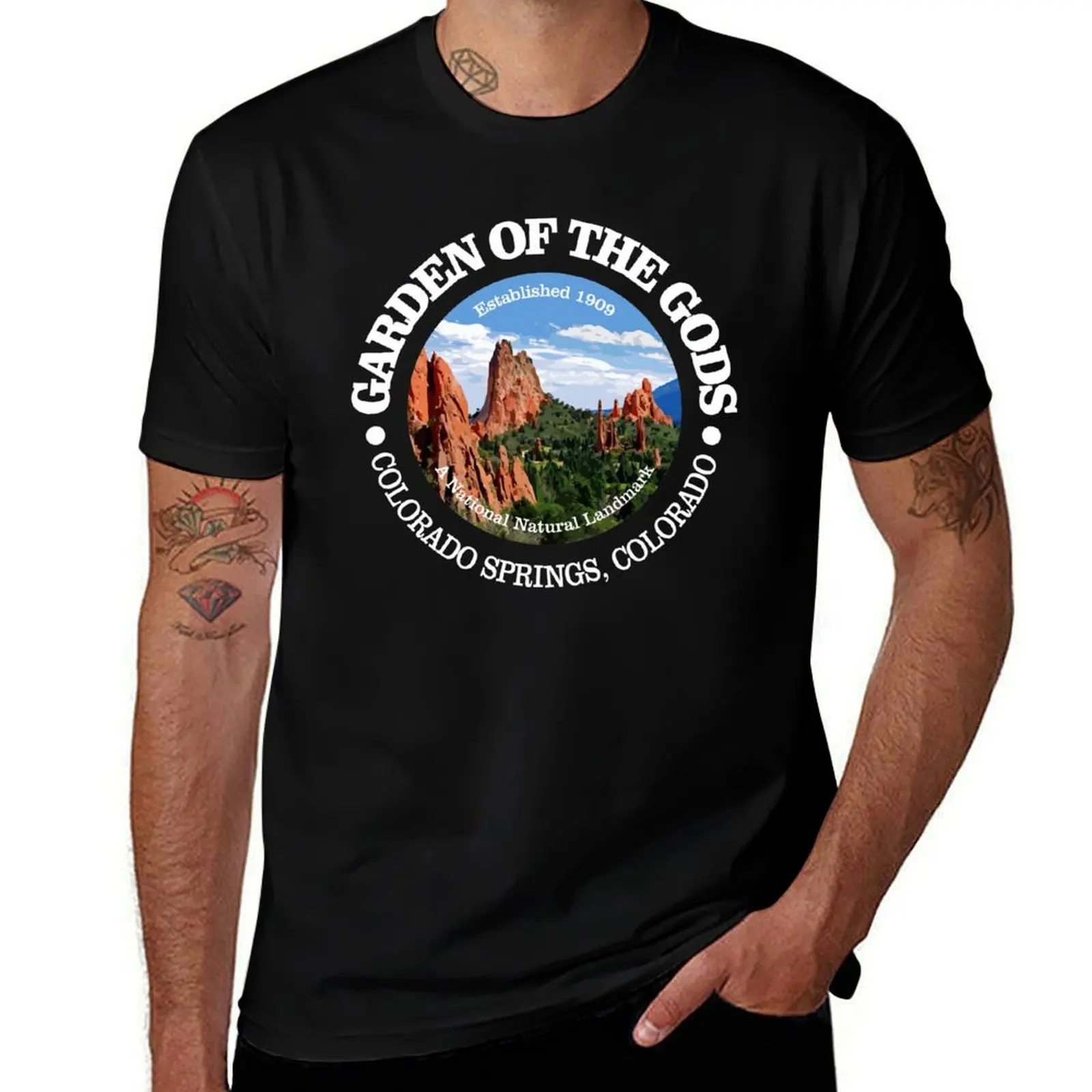 Garden of the Gods (OBP) T-Shirt Plus Size Simple Casual Top T-Shirt