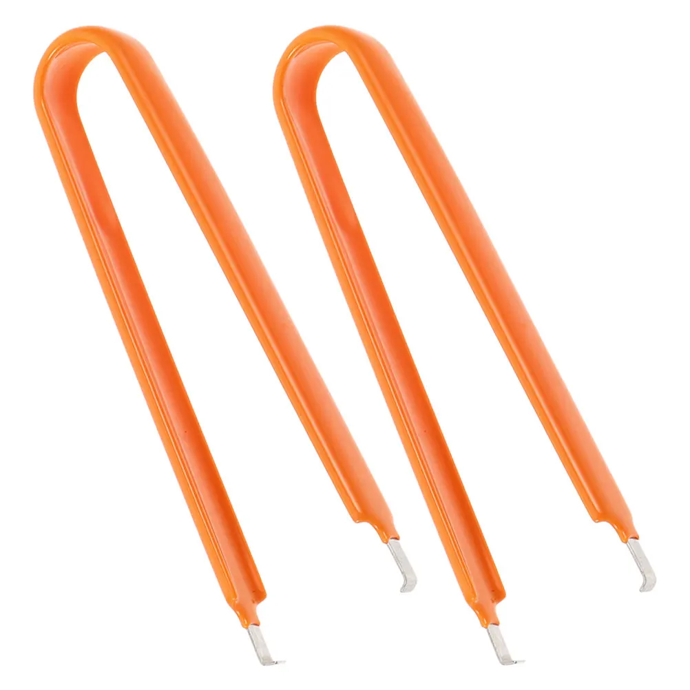 

2pcs Car Fuse Extractor Tool Automotive Fuse Removal Tool Stainless Steel Multifunctional Durable Portable for Quick