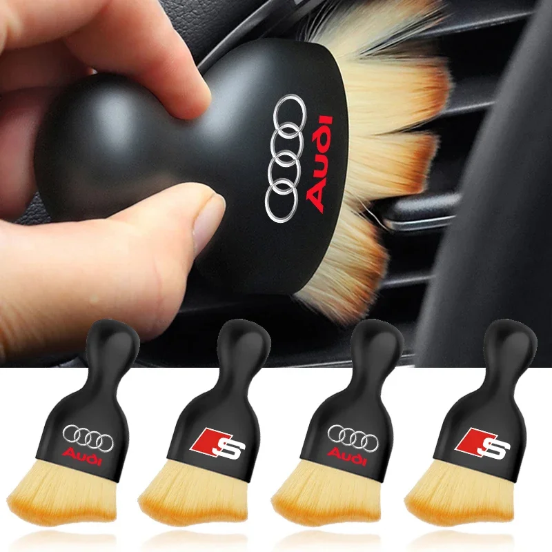 

Car Air Conditioner Cleaning Brush Car Air Outlet Crevice Dust Removal Brushes For Audi Q3 Q5 Q7 S4 S5 S6 RS3 RS4 A3 A4 A7 A5