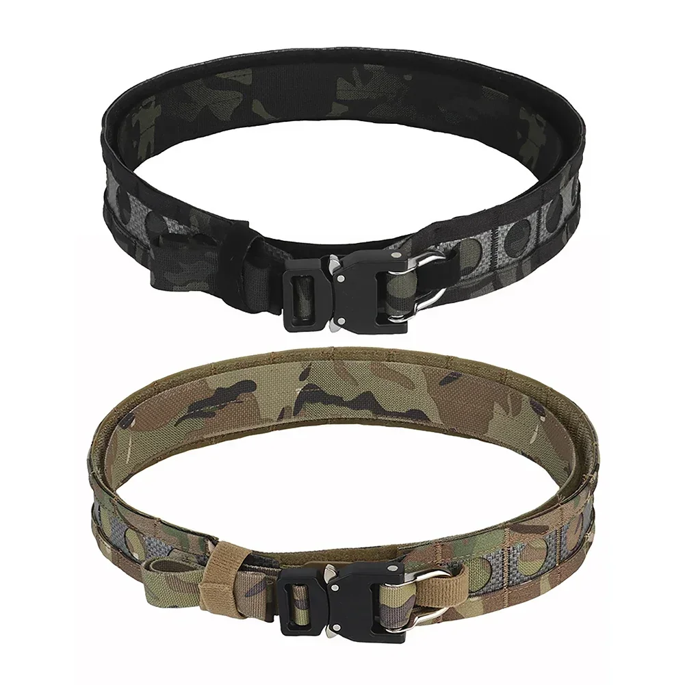 Battle Belt Tactical Belt Metal Quick Release Buckle Outdoor