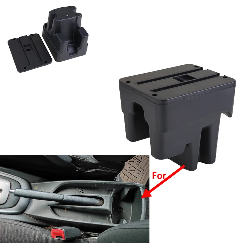 For TOYOTA Avanza Armrest box For TOYOTA AVANZA Car center console storage box Interior Special Armrest Box with cup holder