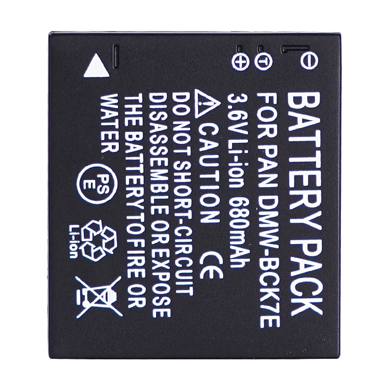 DMW-BCK7E battery for Panasonic DMC-S1 S3 FH2 FH5 FP5 FP7 FH8 BCK7GK