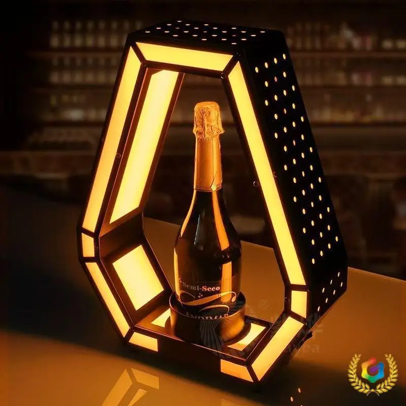 

Bar KTV luminous wine stand Spade a Internet celebrity wine stand Wine display stand Champagne base