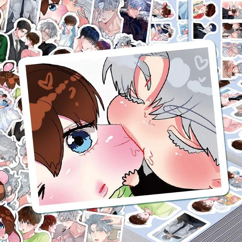Peppermint Candy Anime Sticker Minty Fresh Jian Hwan Stationery Stickers Cartoon Handbook Water Proof Student School Supplies