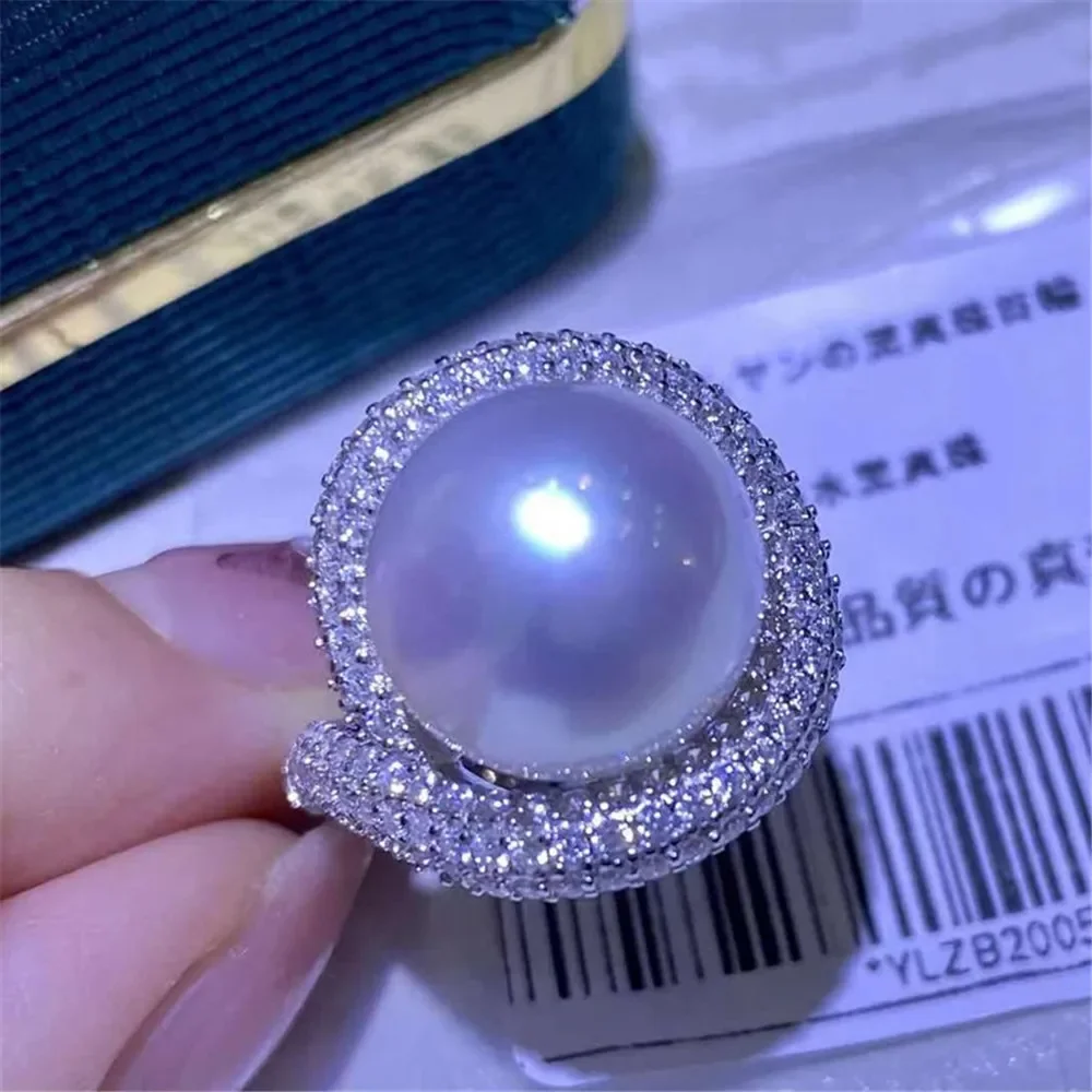 

Wholesale Classic 925 Silver Ring Accessorie Settings Adjustable Blank Pearl Ring Setting Base For Women Diy Jewelry Making J039