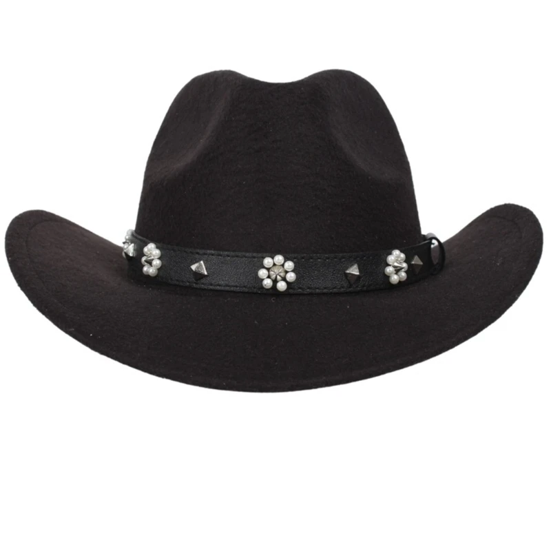 Cowboy Hat Band Replacement Vintage Western Hat Belts Rural Leathers Hatbands for Straw Fedora Panamas Hats Dropship