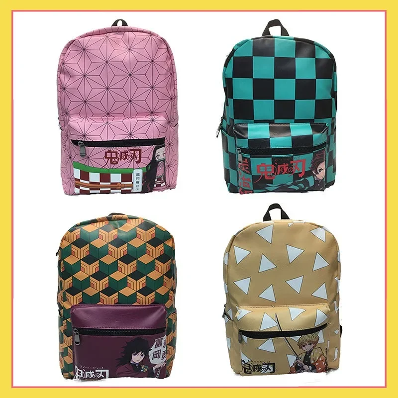 

Anime Printing Ghost Slayer: Blade School Primary and Secondary School Students Backpack Boys Girls Cartoon School Bag Mochila