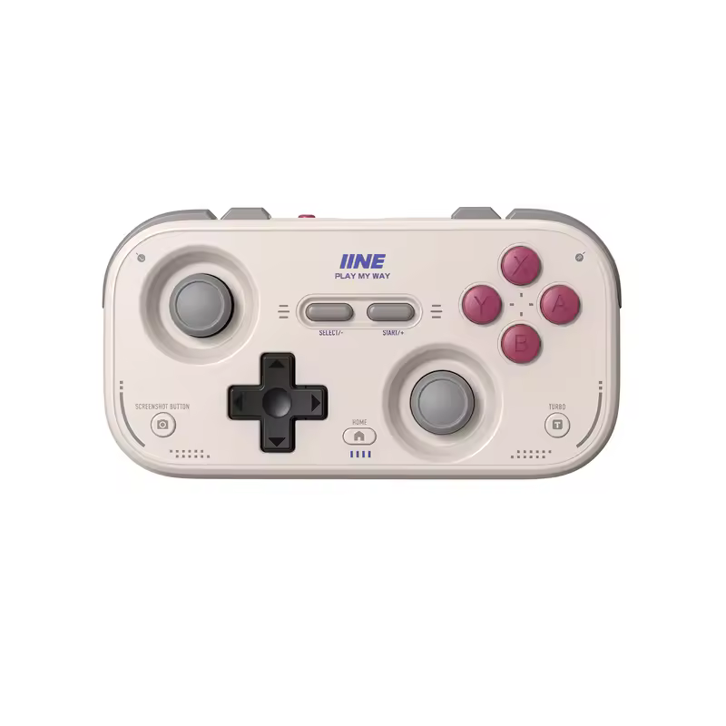 IINE Pocket Retro Game Controller,1000Hz Recessed Stick, Hall Effect Joysticks,Portable Mini Gamepad Customizable Controls - Image 7