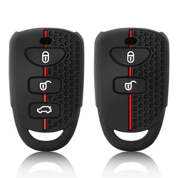 Silicone Car Remote Key Case Cover For Hyundai Kia Tucson Sonata Santa FE Carens