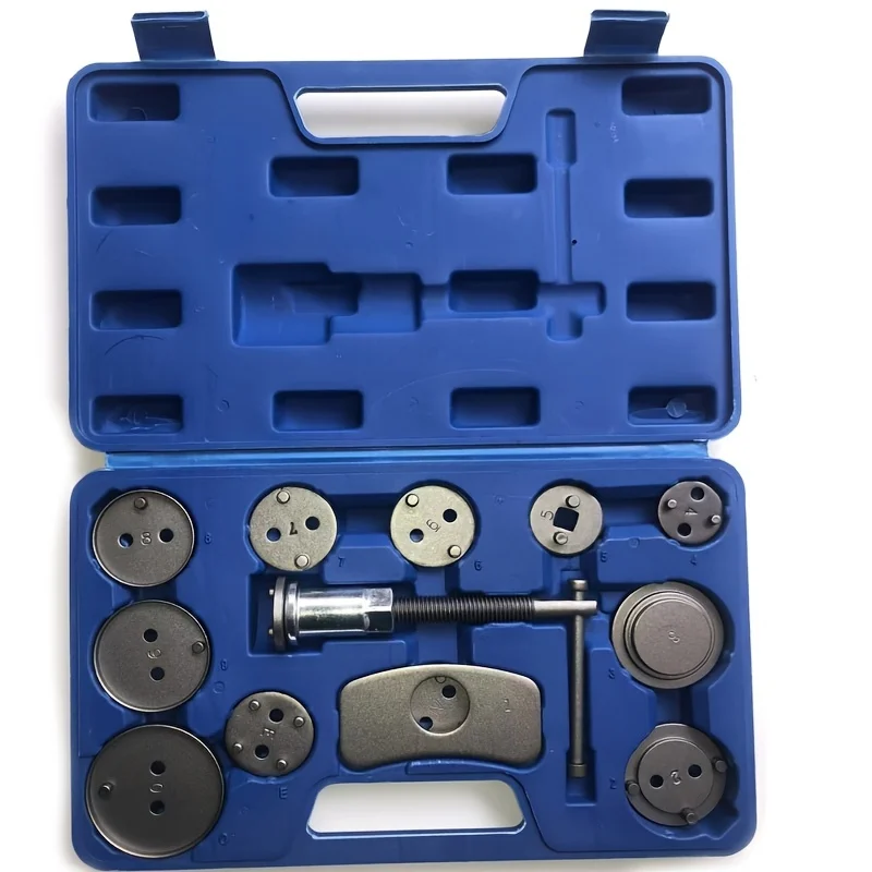 

Special Pad Removal Bleeding Tool Set, Suitable For Brake System Maintenance And Adjustment - Includes Pump Piston Reset Tool,