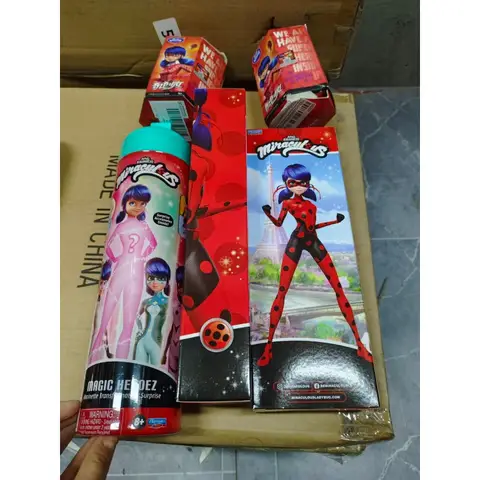 Miraculous Ladybug Figure Marinette Adrien Agreste Carapace Alya Chloe Blind Box Toy