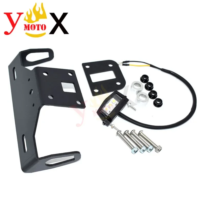 

Rear Tail Tidy Fender Eliminator License Number Bracket Plate Turn Signal Indicator Support W/ LED For KAWASAKI Z800 2013-2016