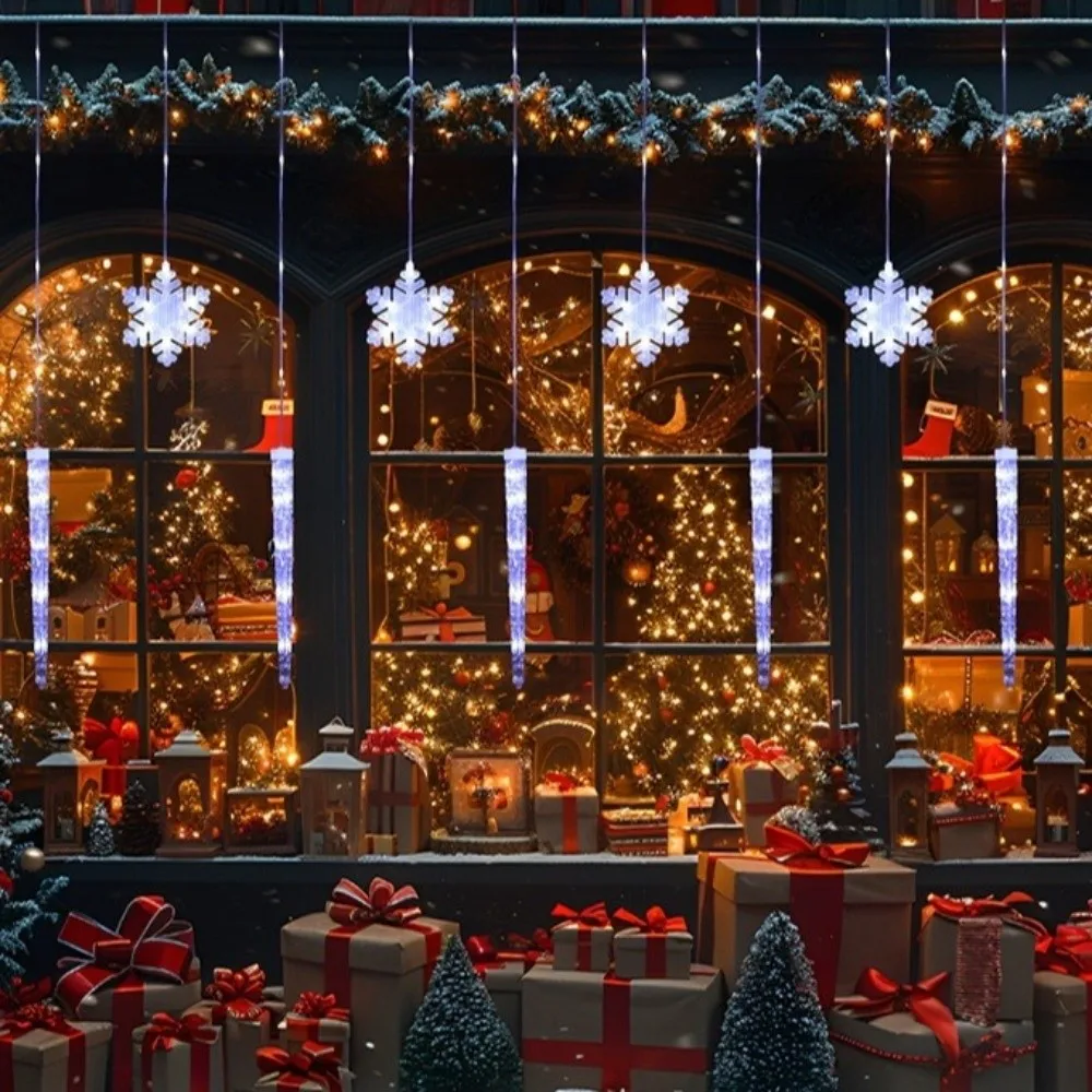 icicle-and-snowflake-shapes-christmas-led-curtain-lights-romantic-durable-wiring-xmas-string-lights-remote-control-waterproof