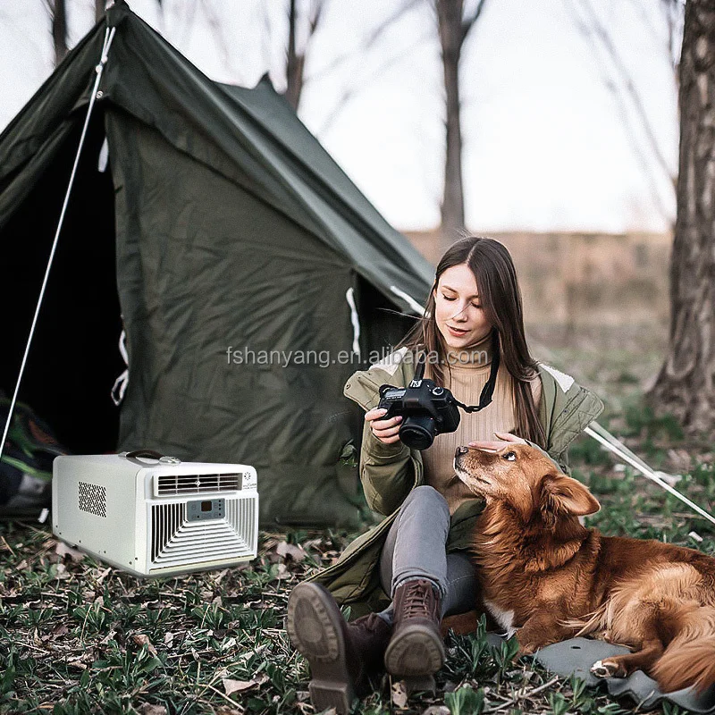 COG-2+ ホーム AC ポータブル湿気最小コンディショナー屋外モバイルキャンプミニクーラーエアコントラッククリーンインスタンディング特許
