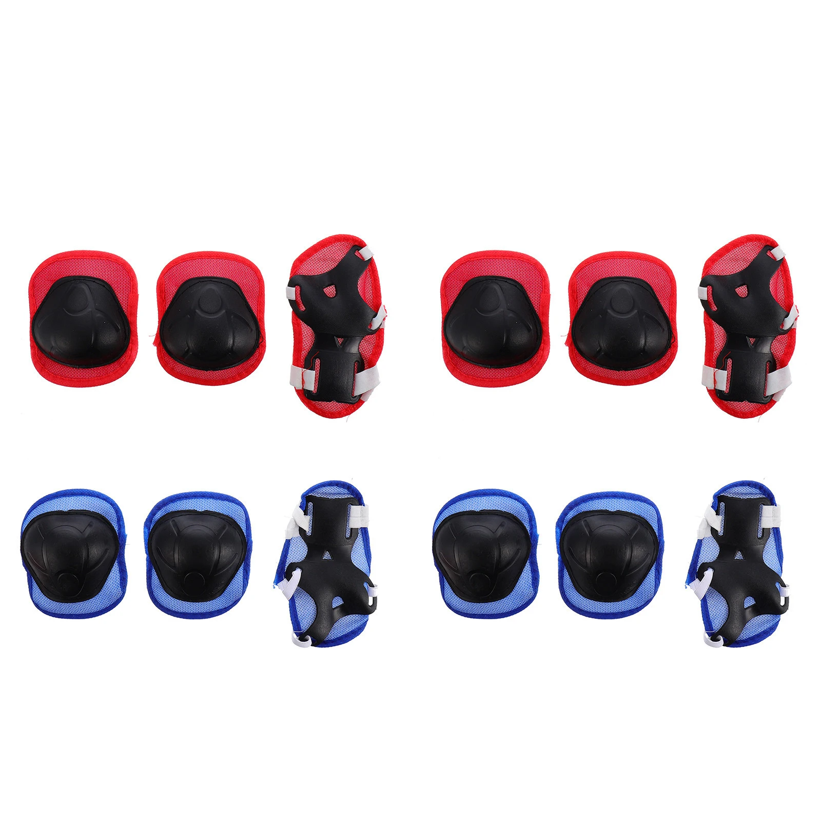 

2 Sets Protector Roller Skating Protective Gear Gear Thickened Sponge Knee Elbow H Pads Sports Protector Skateboard