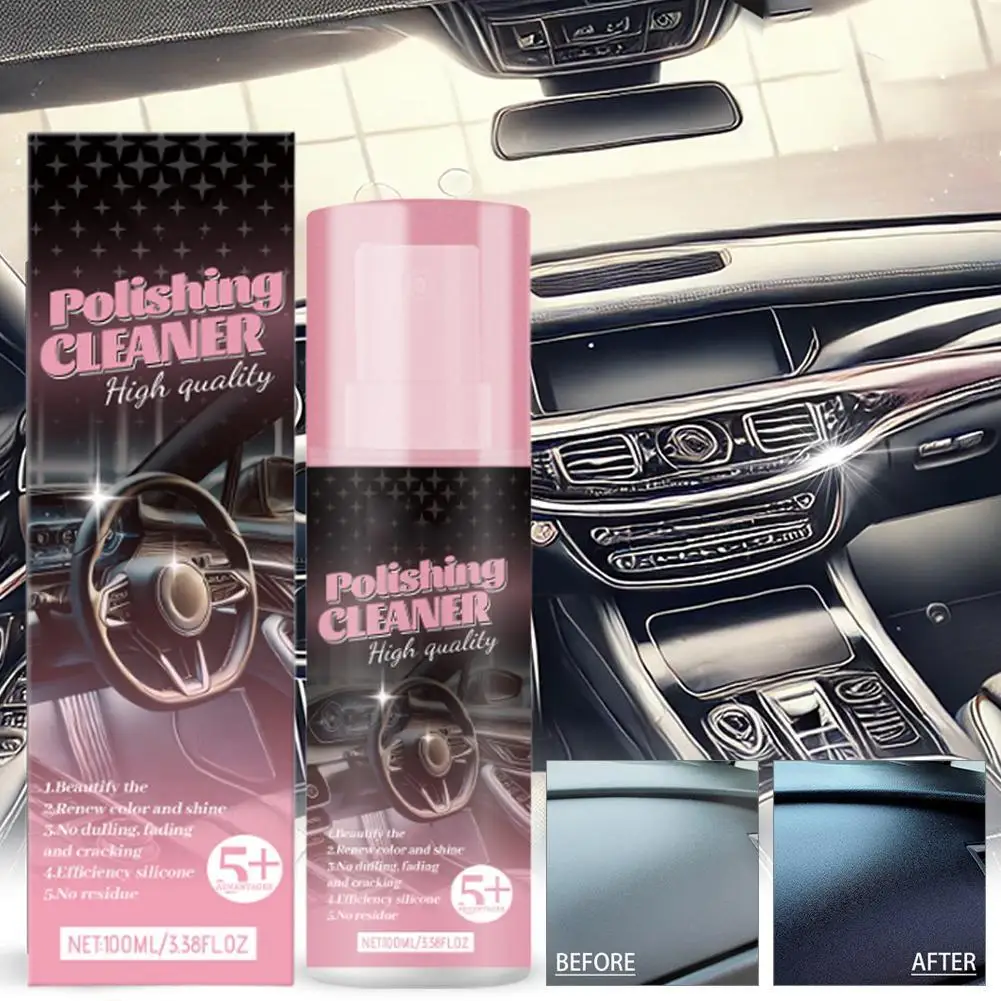 

1/2/3pcs Multi-Purpose Foam Cleaner Spray Leather Cleaning Auto Home Large Capacity Foam Cleaners for Car Wash Maintenance