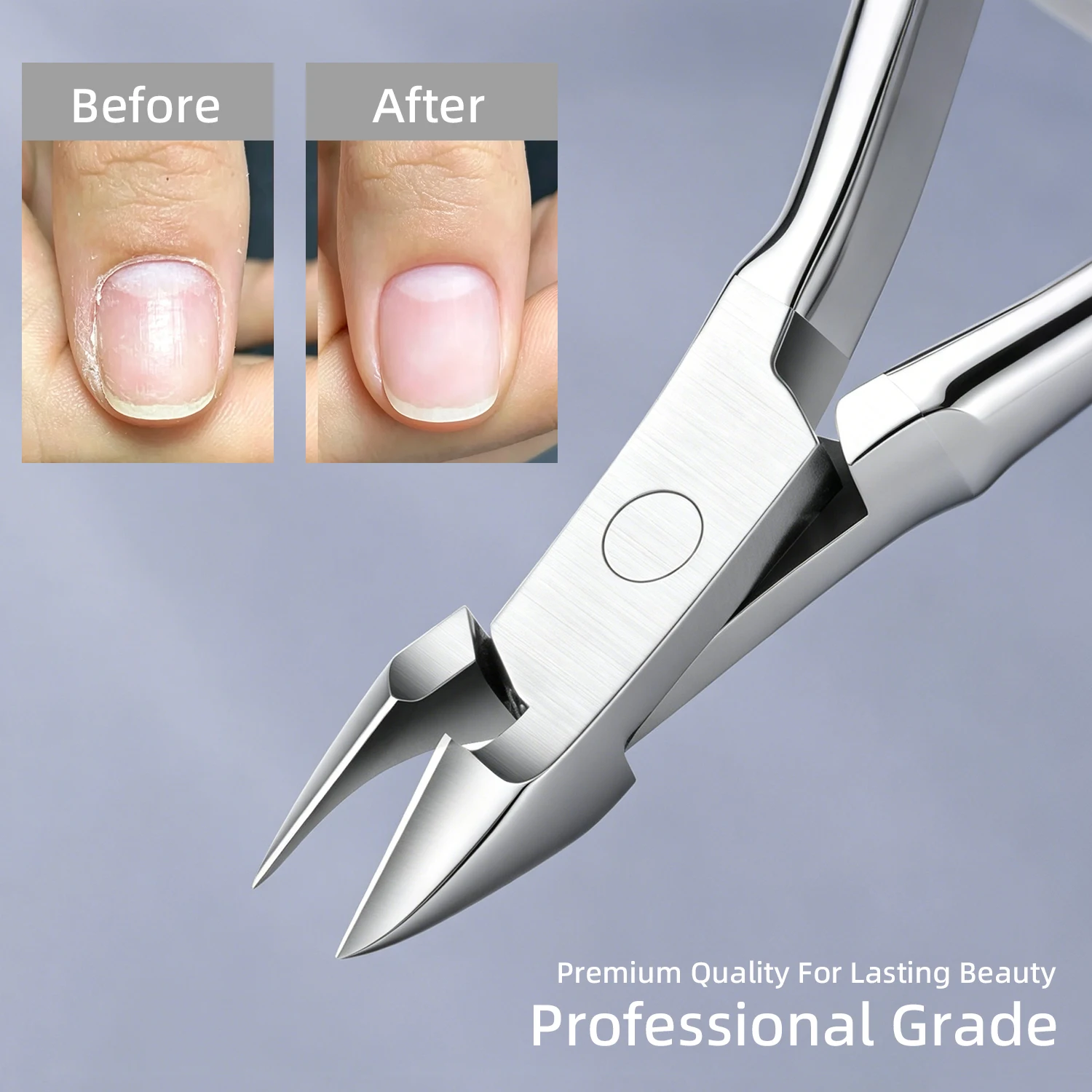 10Pcs Manicure Tool Kit Nail Files Cuticle Nipper Pusher Nail Scissors Buffer Sponge Block Nail Art Accessories Salon Home Use image 3