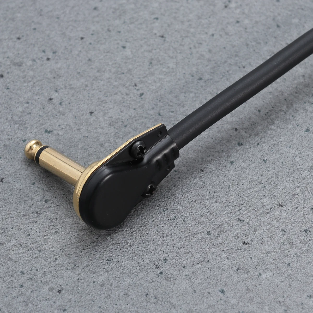 

3pcs 15Cm Right To Right Instrument Cables For Electric Guitar Bass Keyboard Effect Pedals Gold Plated Metal Connectors