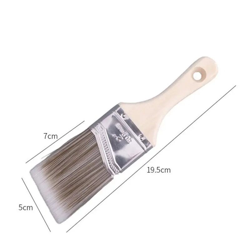 مجموعة فرش BMBY-Cut-In Trim، فرش طلاء مقاس 2 بوصة، تصميم زاوية مكون من 3 قطع للدهانات والزيتية والبقع، أداة تحسين المنزل