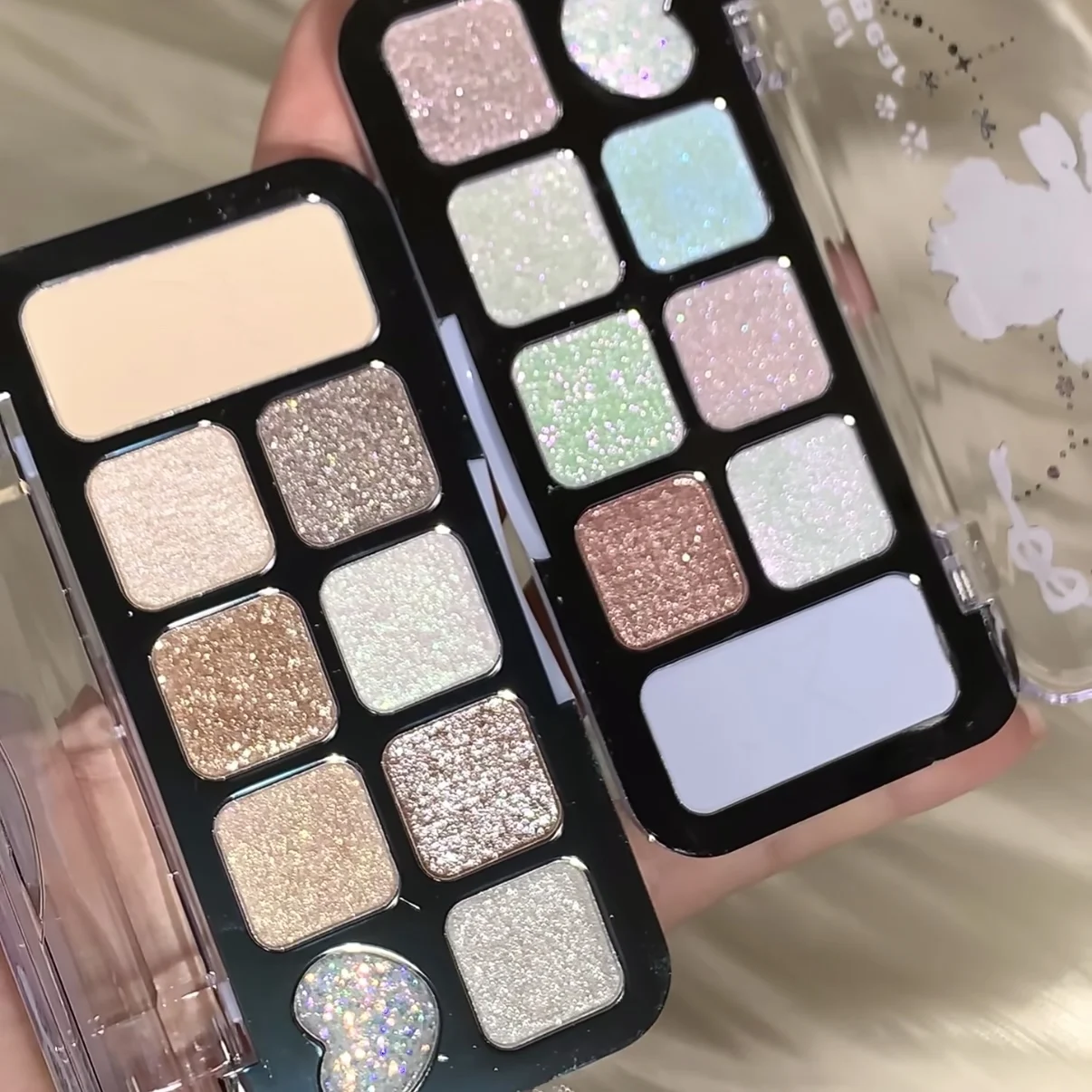 

JILL Leen 9-цветная палитра теней для век, пудра, перламутровый мерцающий блеск, блестящий цвет с низкой насыщенностью, тонкая вспышка, стойкий макияж глаз