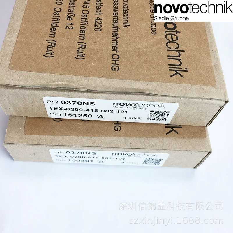 2025 NOVOTechnik TEX-0150-415-002-202 محول النزوح الخطي