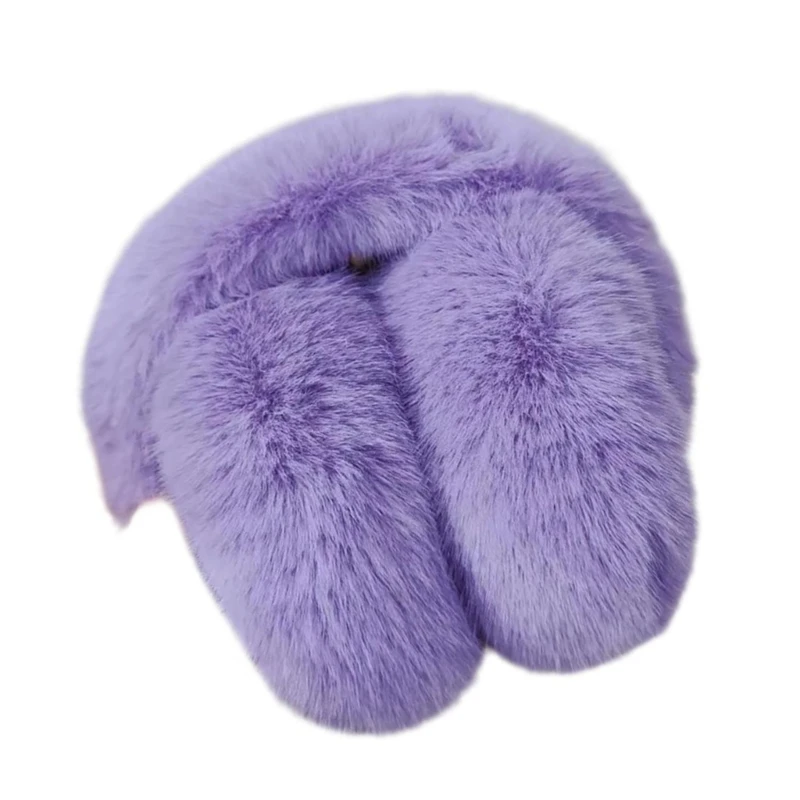 Chauffe-oreilles en peluche pour femmes, protège-oreilles confortables pliables, pour usage quotidien, étudiants,