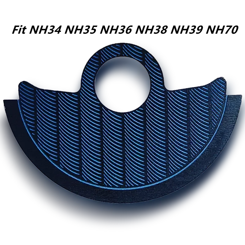 Parche de martillo automático de Rotor NH34 NH35 con pegatina, piezas de modificación de reloj compatibles con NH34 NH35 NH36 NH70 4R35 7S, pieza de parche de movimiento