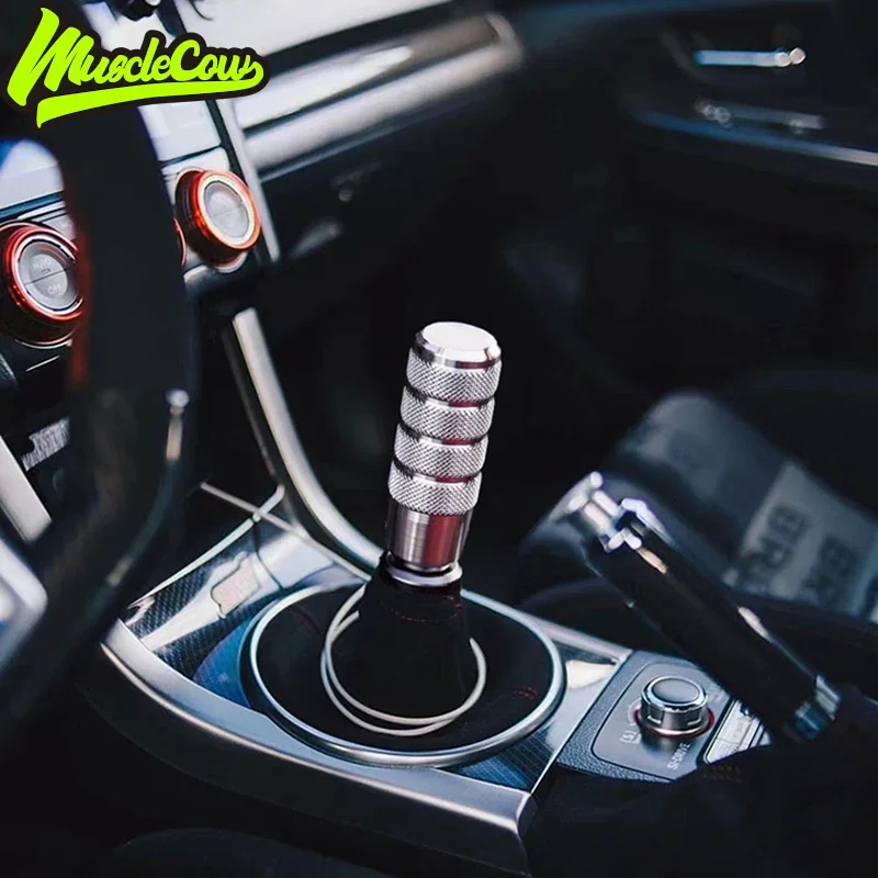 Car modification gear head aluminum alloy gear lever manual transmission universal metal gear personality, shift knob