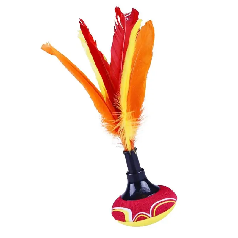 Hand Shuttlecock Feather Hand Sports Toys Hand Kick Shuttlecock Competition Training Shuttlecock For Beach Yard Lawn Camping