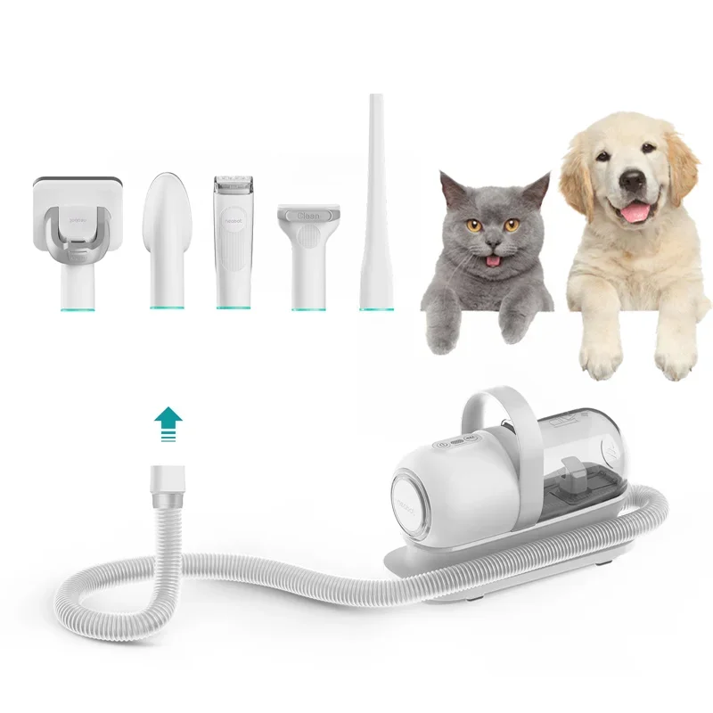 

pet vacuum remover hair comb with shaver accessories for dog cats