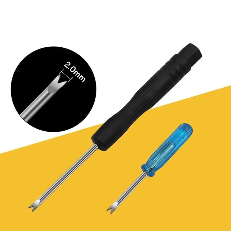 P82E Portable Quick Frefort Spring Bar Bar Watch Tool Watch Repair for Watch Strap Plastic Handled & Steel Blade-