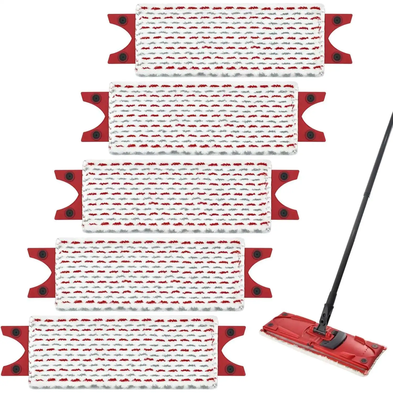 Serpillere Recharge pour Vileda Ultramax 2 en 1/Ultramax/Ultramat/UltraMax Turbo Serpillère, UltraMax Plus/Easy Wring UltraMax Absorbante Recharge, Absorbante Recharge Balai Microfibre, Microfibre Pad