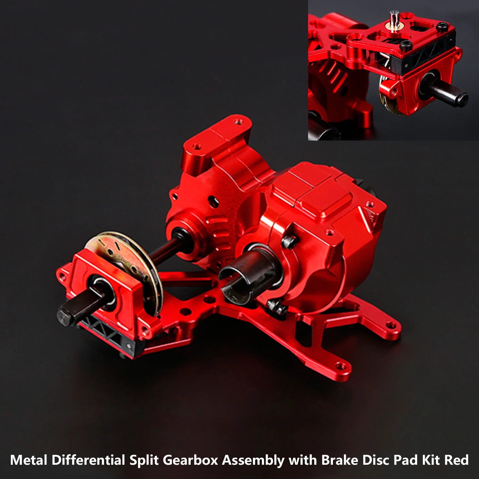 RC auto volledig metalen differentieel, klein tandwiel, lager of tandwielkast 1 stuk voor 1/5 HPI ROFUN BAHA ROVAN KM BAJA 5B 5T 5SC
