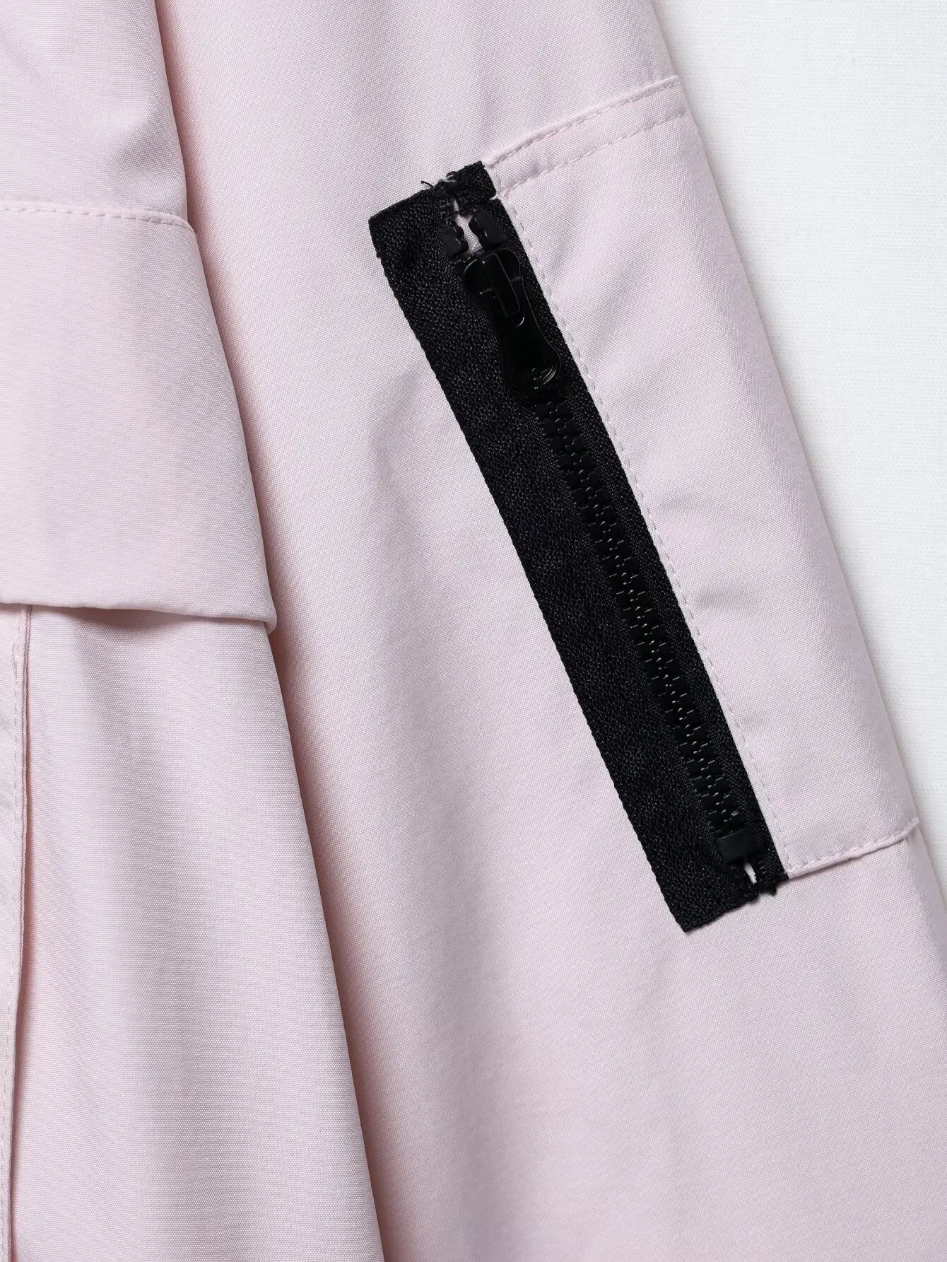 BB6507 ZA25 summer new women's clothing casual temperament simple and fashionable loose long sleeved hooded workwear jacket jack