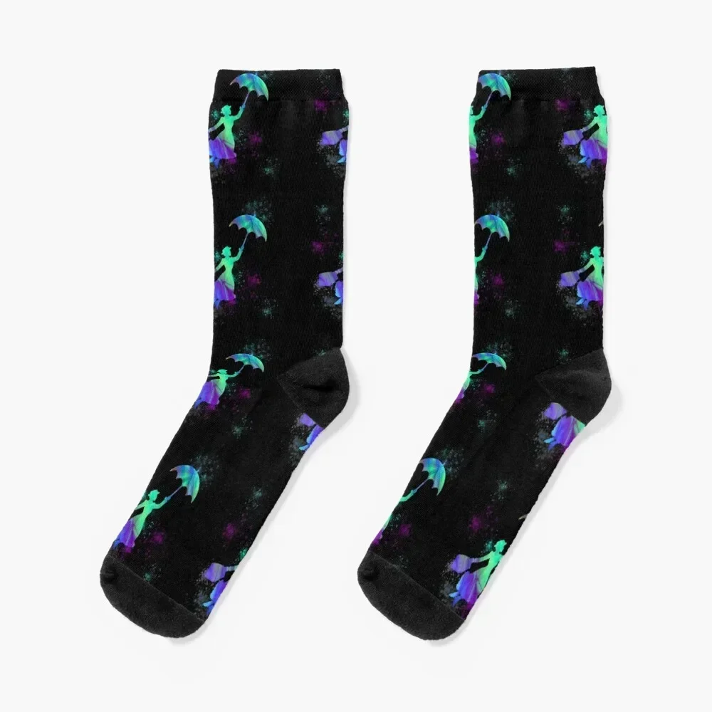 magical mary poppins Socks hip hop Non-slip gym new in's Socks Women's Men's