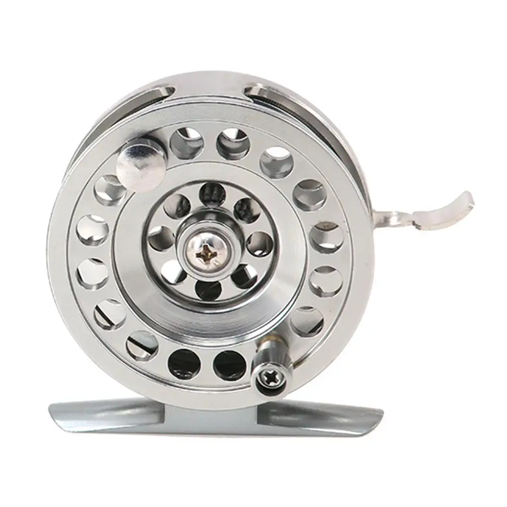 

Mini Winter Ice Fishing Reel Metal Brake Unloading Fly Fishing Wheel Winter Fishing Tackle Right Hand Carp Fishing Accessories