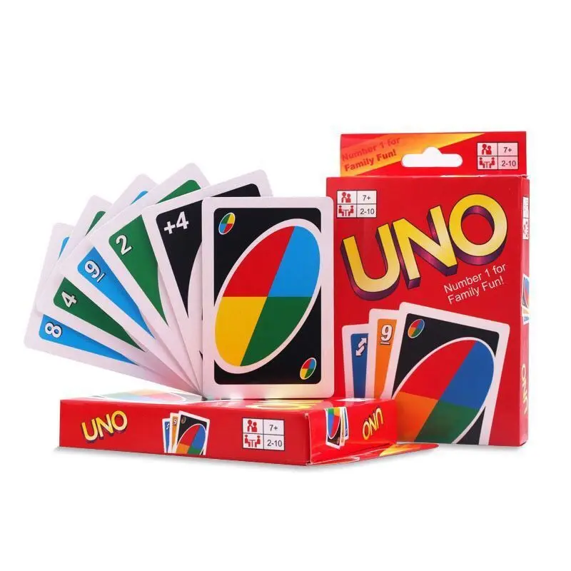 UNO FLIP! Games Family Funny Entertainment Board Game Fun Playing Cards Kids Toys Gift Box UNO Card Game Children Birthday Gifts