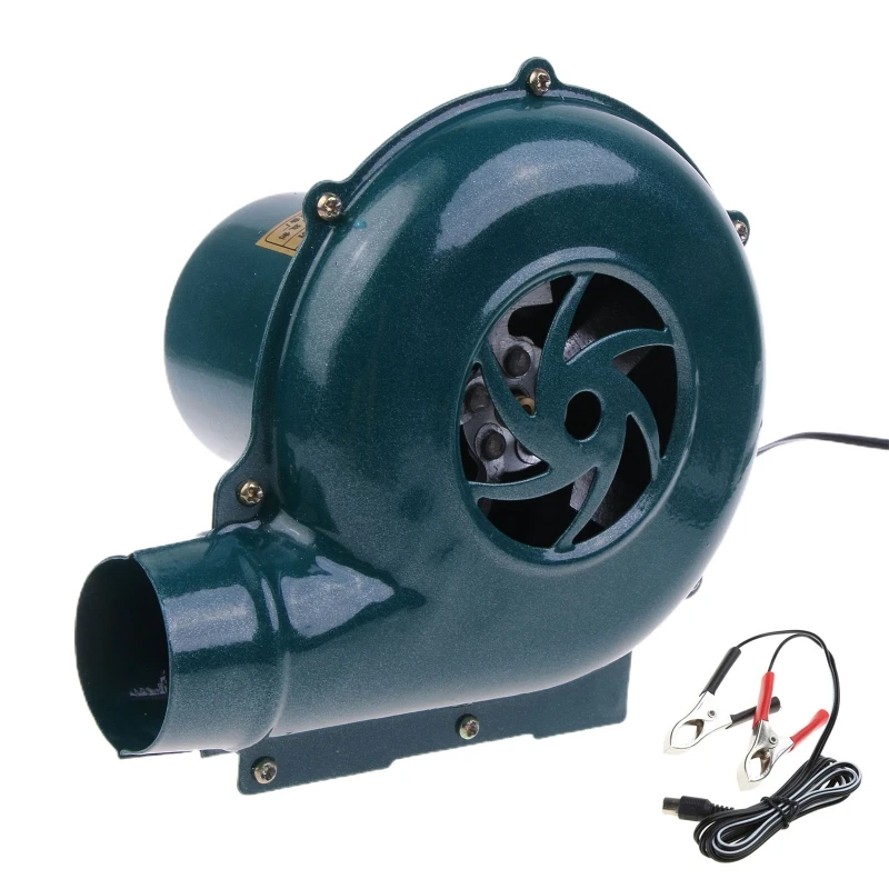 

DC12V Air Blower Grill BBQ Fan 2800r/min Electric Barbeque Air Blower for Outdoor Barbecue Camping Hiking 20W