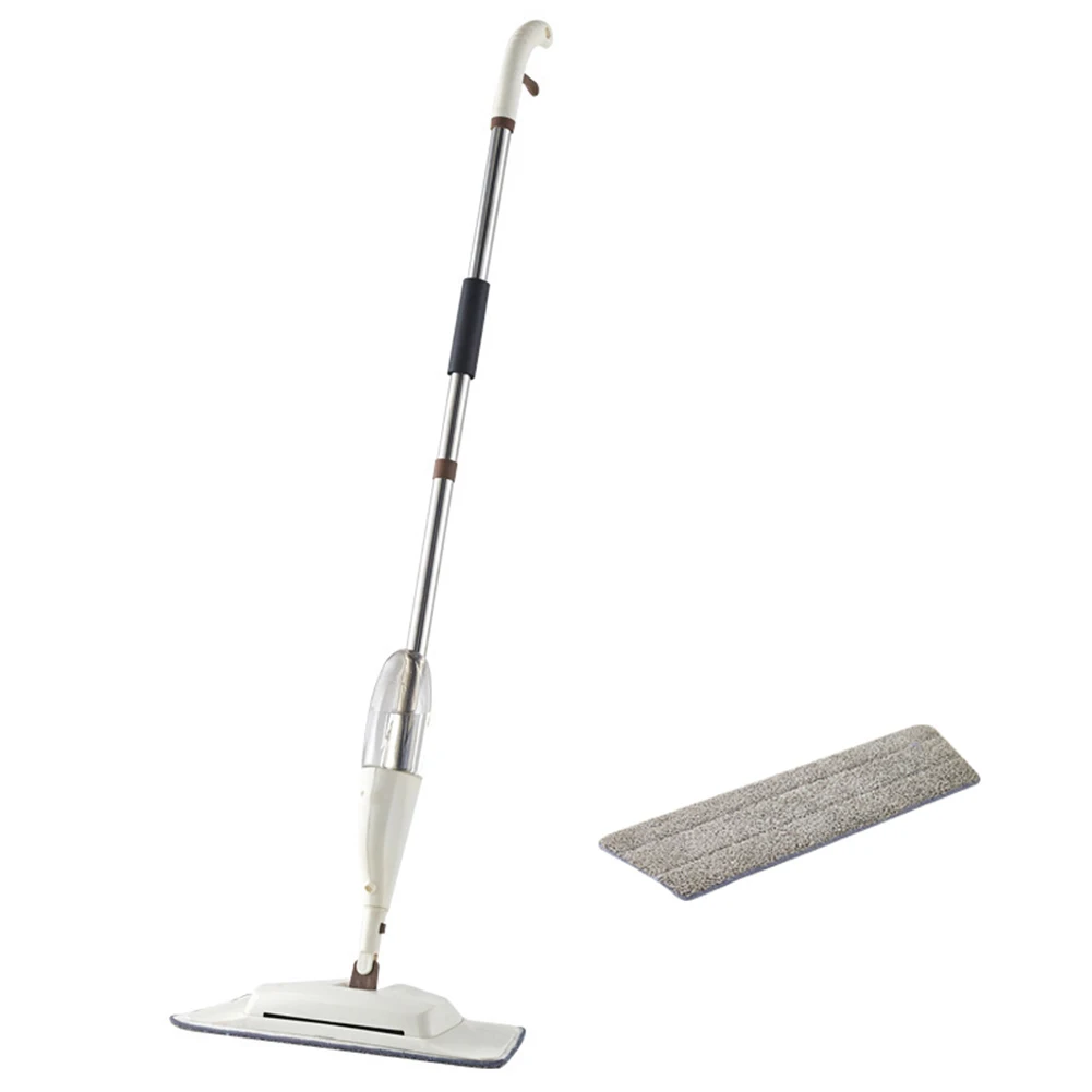 

Rotatable Water Spray Mop Sweeper Wet Dry Use Easy Cleaning Flat Mop For Floor